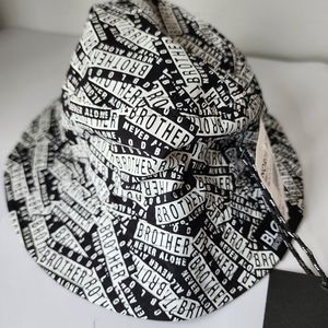 Blood Brother Logo Print Bucket Hat